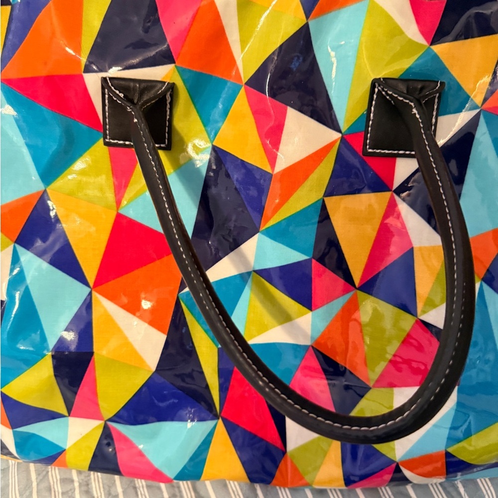 Colorful Geometric Tote Bag - Picture 9 of 10